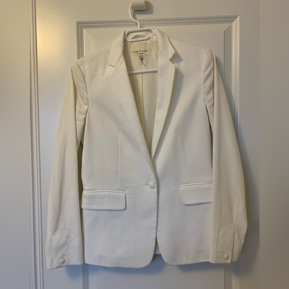 Rag & Bone - Winter White Blazer. Size 4